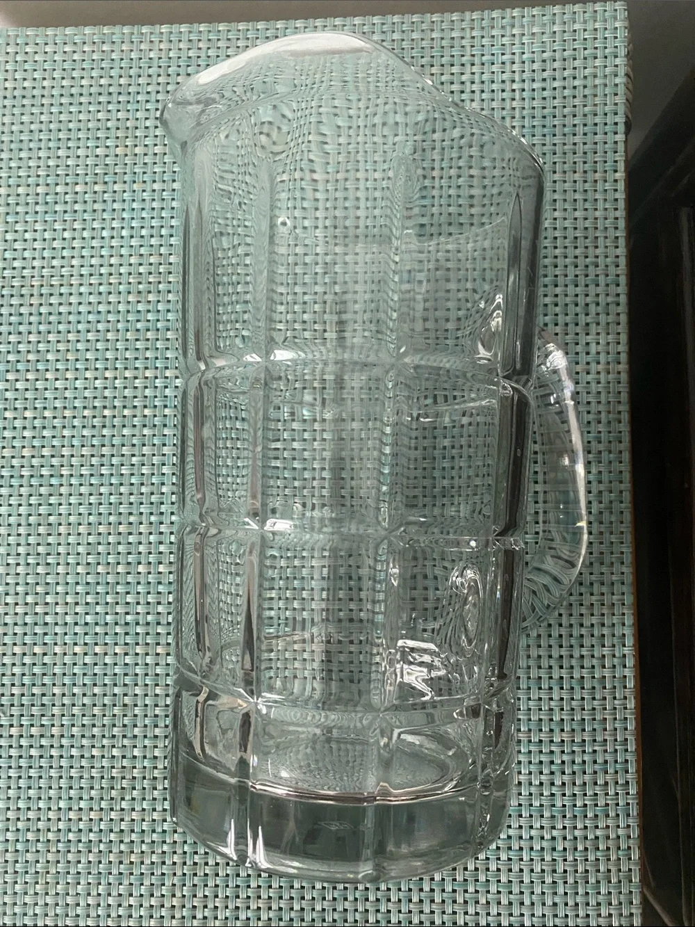 Anchor Hocking Clear Glass Pitcher with Handle